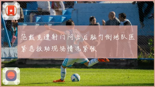 范戴克遭射门闷击后脑勺倒地队医紧急救助现场情况紧张